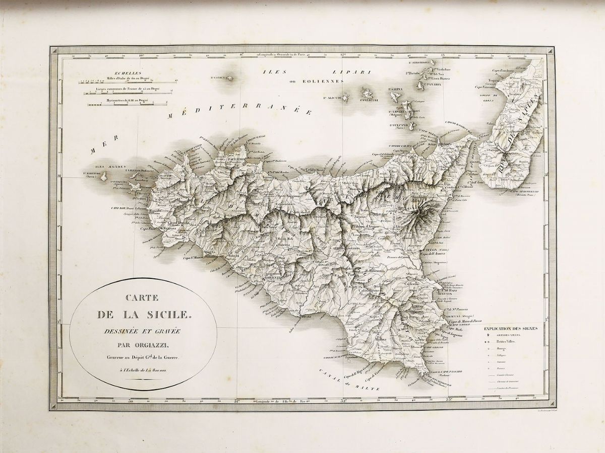 Achille-etienne Gigault De la Salle - Voyage Pittoresque En Sicile
