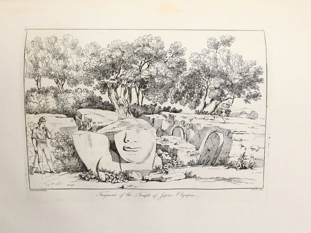 Goldicutt John - Pinelli Bartolomeo - Antiquities Of Sicily, Draw By John Goldicutt Architect ...