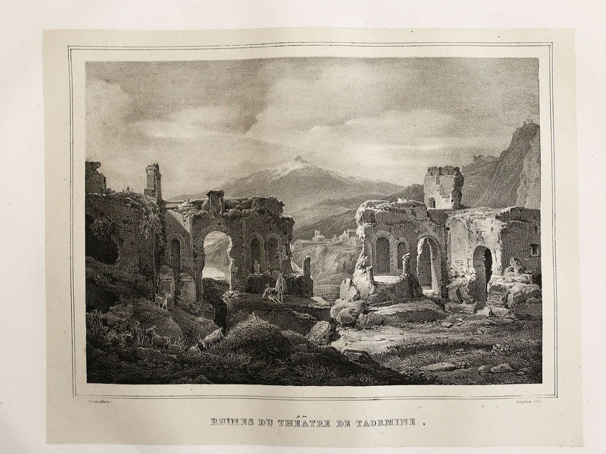 Achille-etna Michallon - Vues D'italie Et De Sicile ...