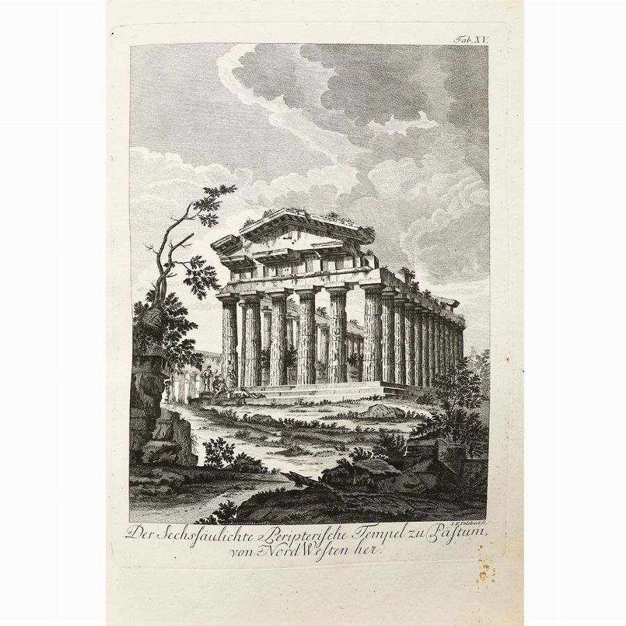 Thomas Major - Die Ruinen Von Paestum Oder Posidonia ...