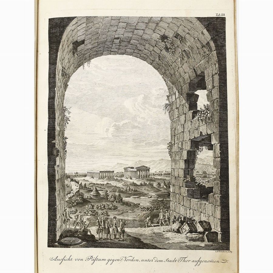 Thomas Major - Die Ruinen Von Paestum Oder Posidonia ...