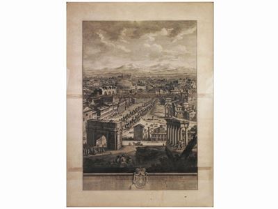 Le Rovine delle Antiche Magnificenze di Roma che Si Veggono nel Campo Vaccino