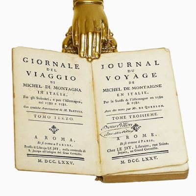 Journal Du Voyage De Michel De Montaigne En Italie ...