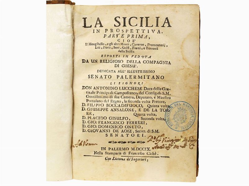 Giovanni Andrea Massa - La Sicilia in Prospettiva