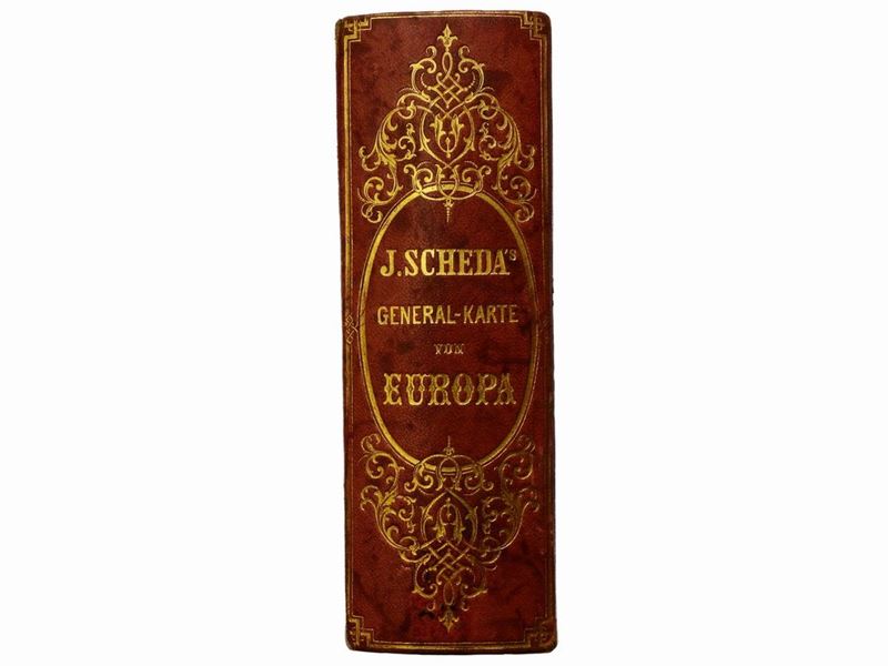 Joseph Von Scheda - General-karte Von Europa 1859