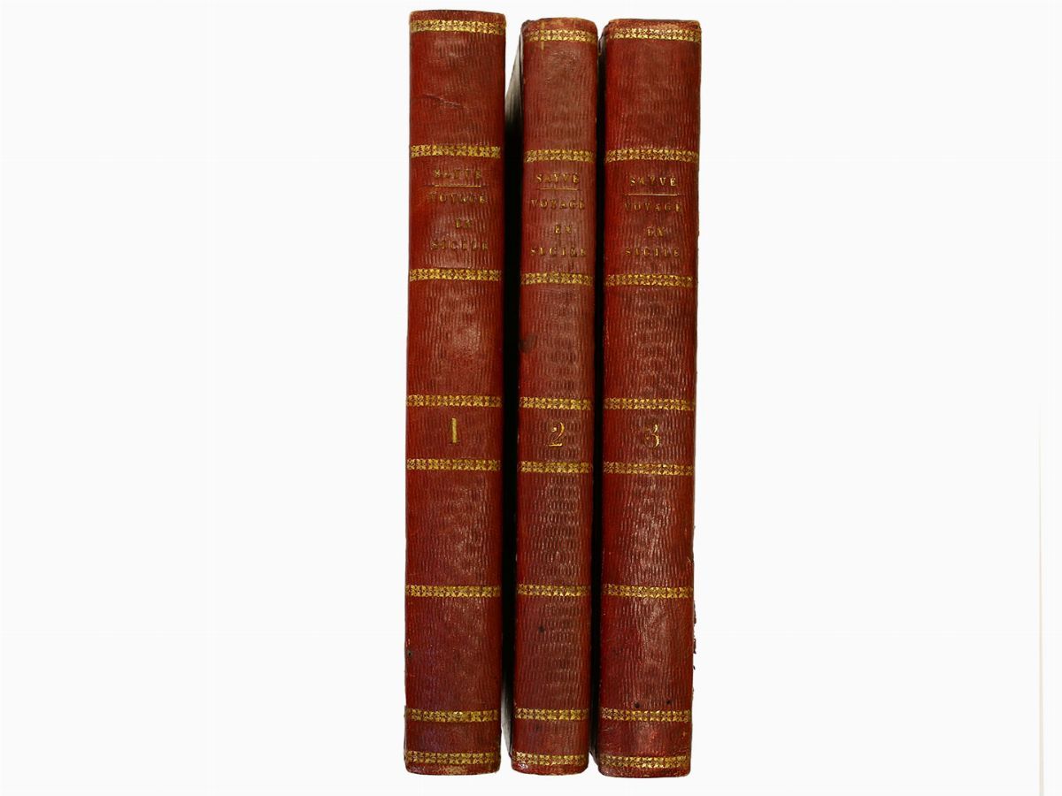 Auguste De Sayve - Voyage En Sicile Fait En 1820 Et 1821