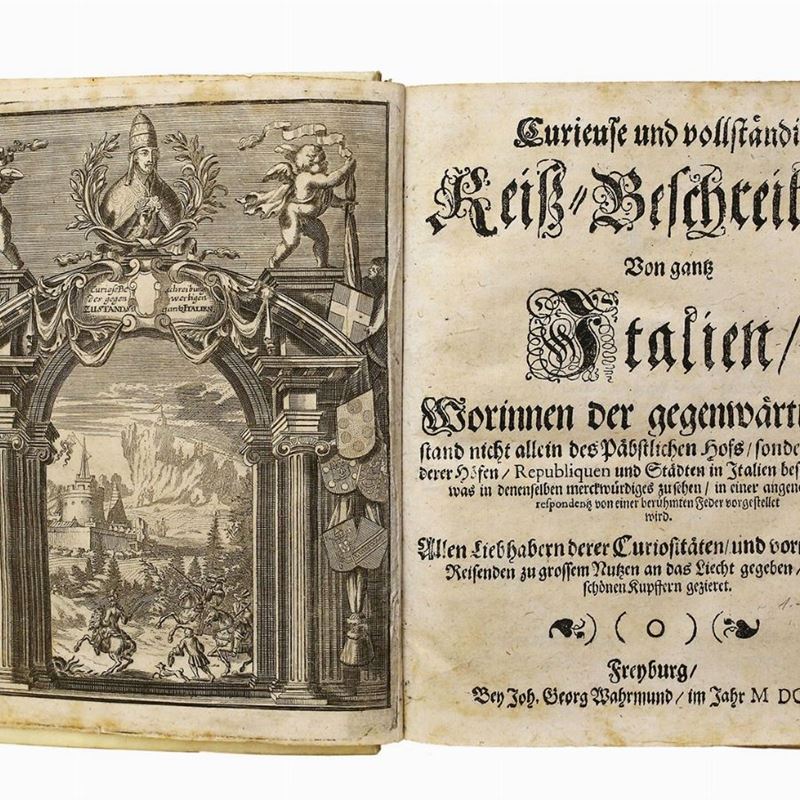 Heinrich Huyssen - Curieuse Und Vollständige Reiss-beschreibung Von Gantz Italien ...