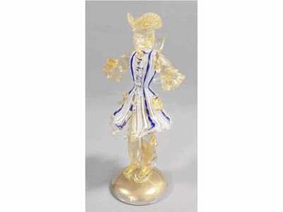 Figura Goldoniana in Vetro a.ve.M.
