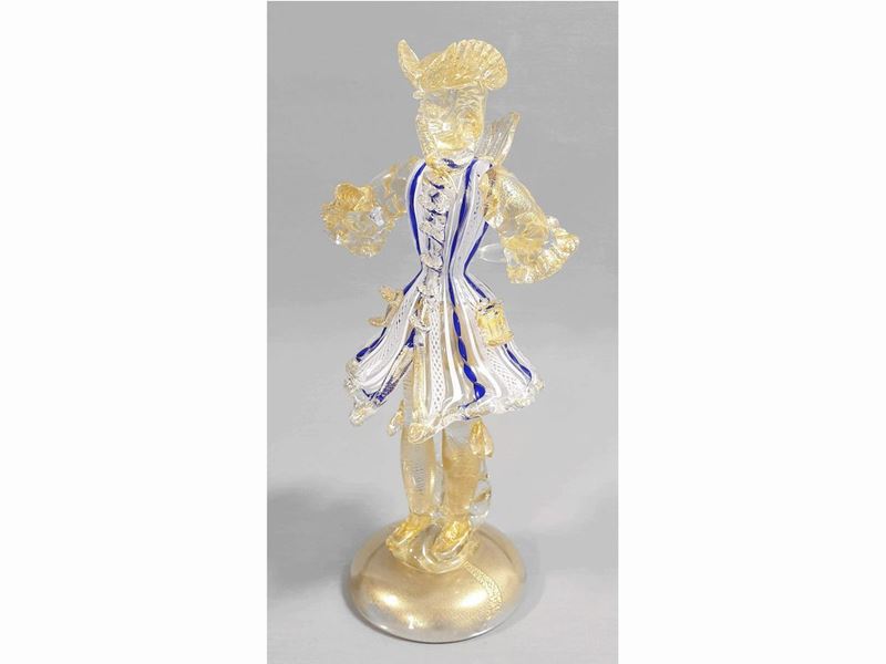 Figura Goldoniana in Vetro a.ve.M.