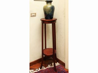Etagère Circolare in Satinwood