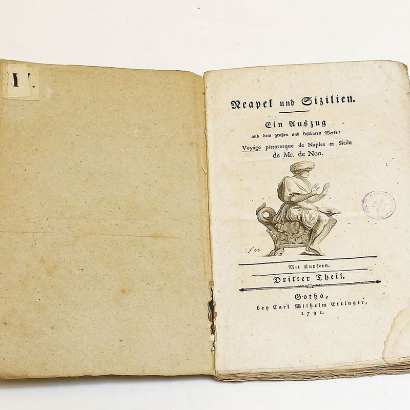 Jean Claude Richard De Saint-non - Neapel Und Sizilien Ein Auszug Aus Dem Groben Und Kostbaren We...