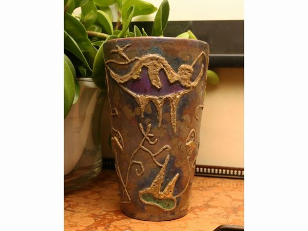 Pietro Melandri - A ceramic vase