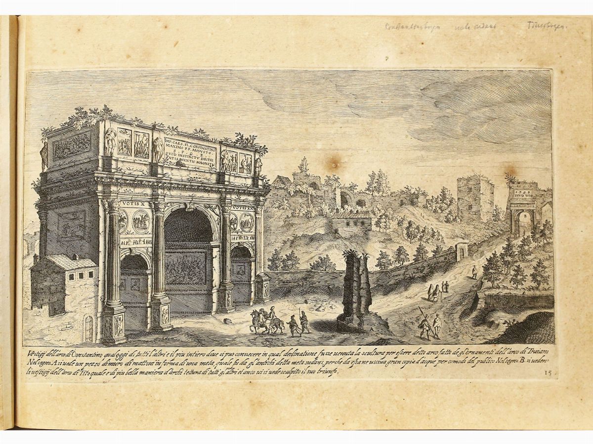 Egidius Sadeler - Vestigi delle Antichita di Roma Tivoli Pozzuolo Et Altri Luochi