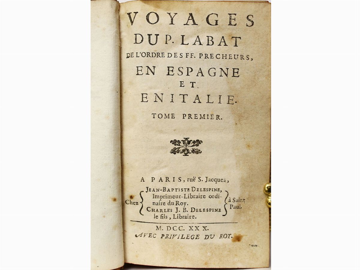 Voyages Du P. Labat ... En Espagne Et En Italie