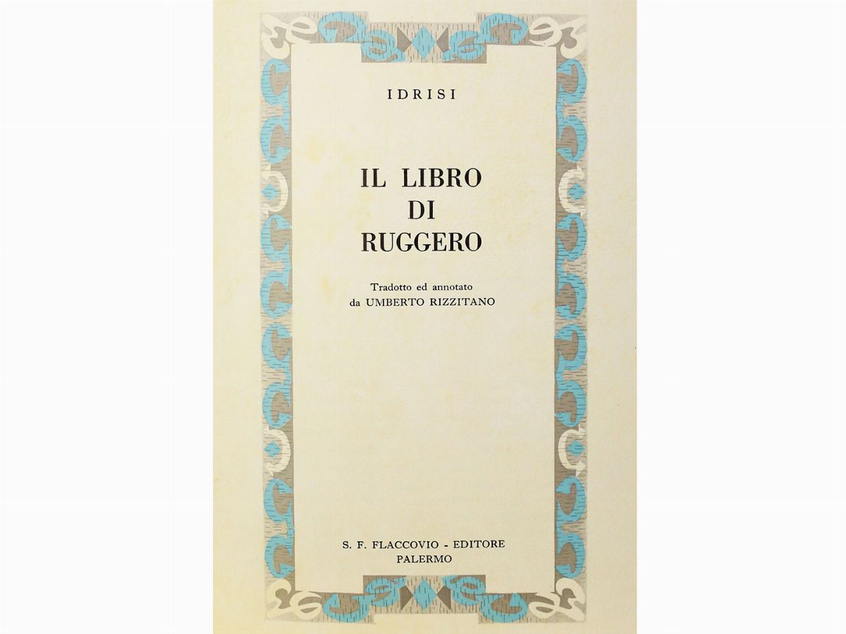 Idrisi - L'italia Descritta nel "libro del Re Ruggero" Compilato da Edrisi