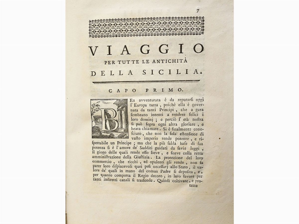 Ignazio Paternò Castello (principe di Biscari) - Viaggio per Tutte le Antichità della Sicilia ...