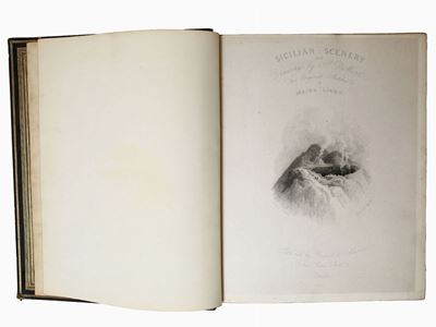 Sicilian Scenery, From Drawings By P. De Wint. The Original Sketches By Major Light