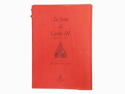 Le Feste di Carlo III (palermo 1735 e 1738)