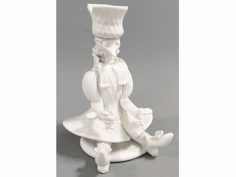 Figura in Vetro Lattimo Fulvio Bianconi per Venini