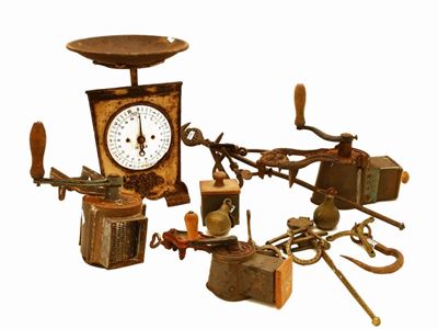 Lotto di Curiosità da Cucina D'epoca