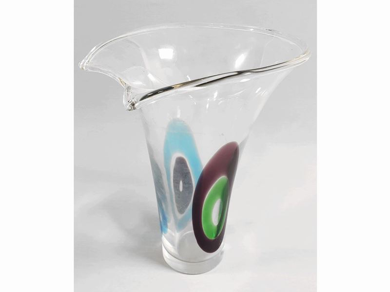 Vaso a Forma di Calla Gianmaria Potenza- la Murrina