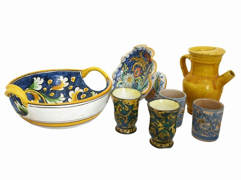 Lotto di Curiosità in Ceramica