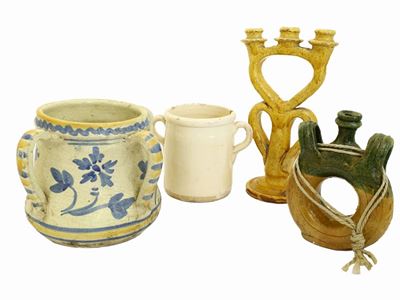 Lotto di Ceramiche Rustiche