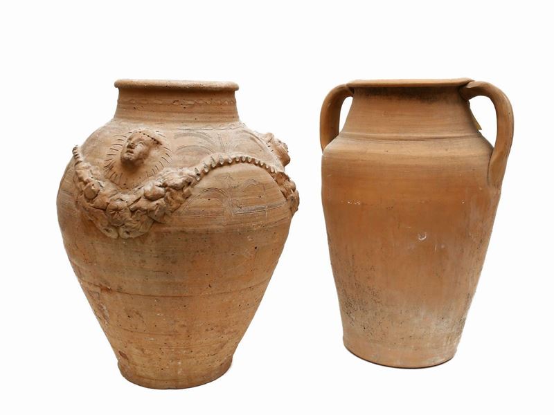 Due Orcetti in Terracotta