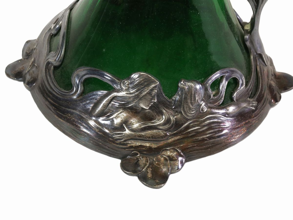 Versatoio in Vetro Verde Orivit