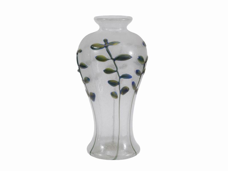 Vaso Carlo Moretti in Vetro Lattiginoso