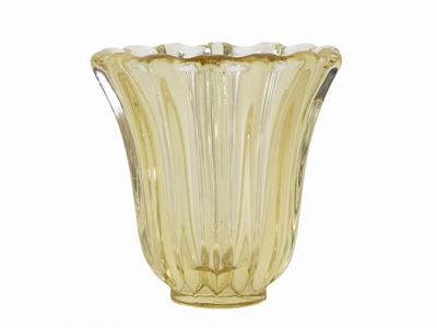 Vaso D'avesn in Vetro Soffiato in Stampo