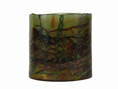 Vaso in Vetro Verde