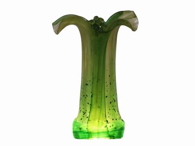 Vaso in Vetro Iridescente