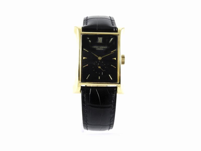 Orologio da Polso per Uomo Cuervo Y Sobrinos Esplendidos in Oro Giallo