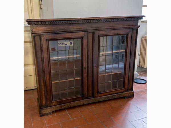 A small softwood library  (first half of the 20th century)  - Auction Furniture from Compagni Palace in Florence - Maison Bibelot - Casa d'Aste Firenze - Milano