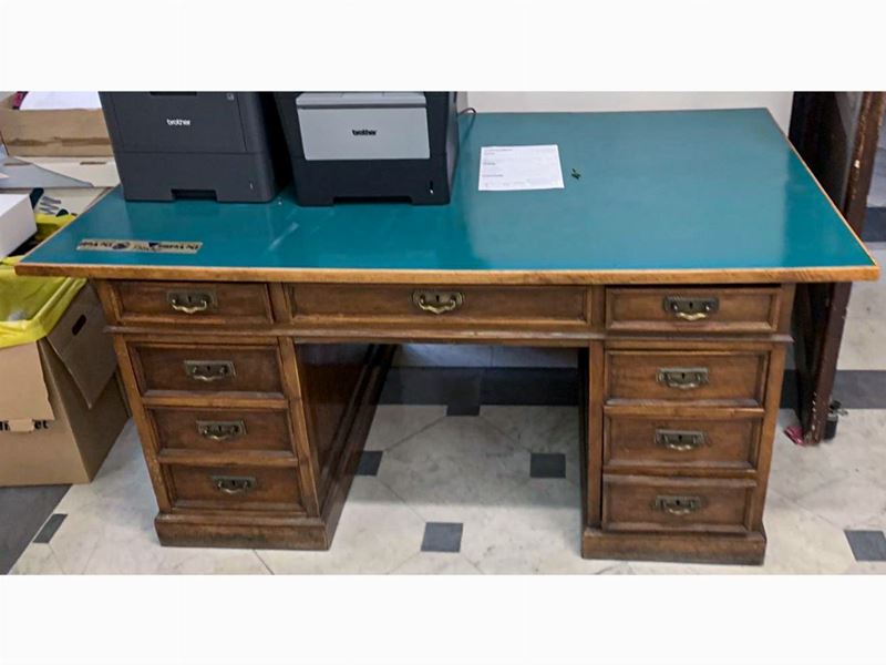Scrivania a Banco in Legno Tenero