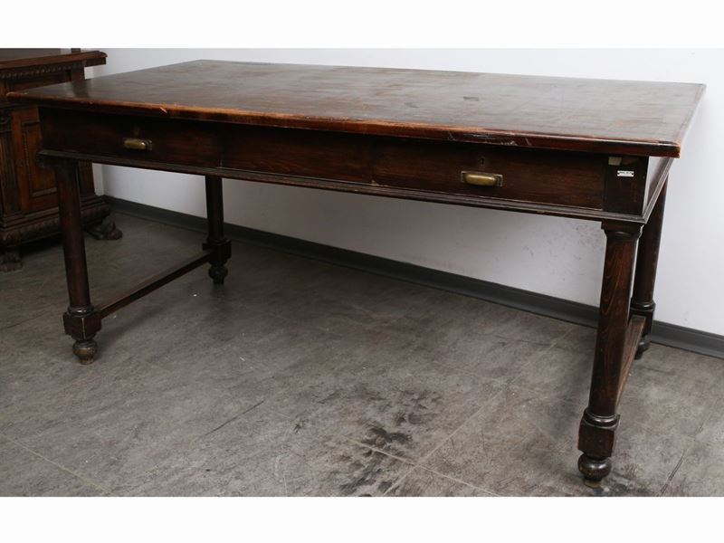 Tavolo da Lavoro in Legno Tenero