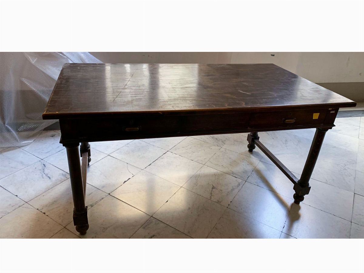 Tavolo da Lavoro in Legno Tenero