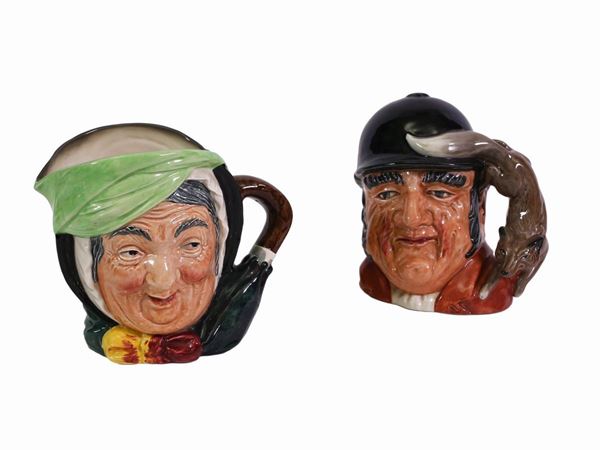 Two Royal Doulton ceramic mugs