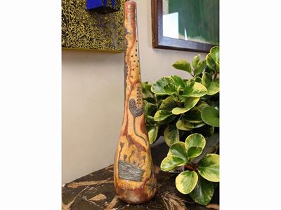 Vaso in Ceramica Smaltata