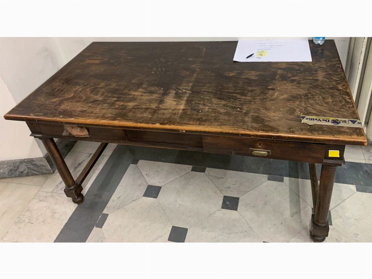 Tavolo da Lavoro in Legno Tenero