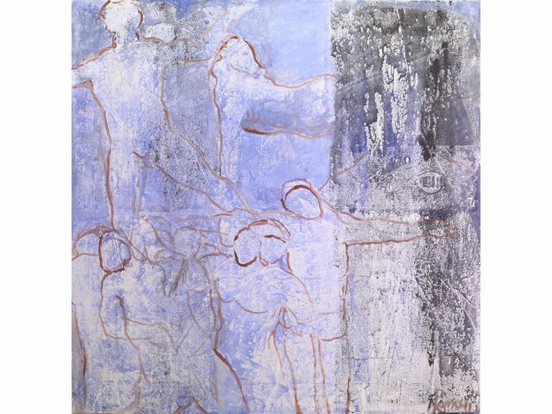 Roberto Panichi - Composizione con Figure e Cavallo 2013