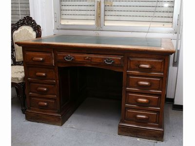 Scrivania a Banco in Rovere