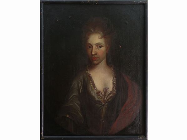 Scuola tedesca del XVIII secolo - Portrait of a Noblewoman