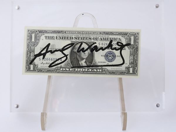 Andy Warhol - One Dollar Washington 1957