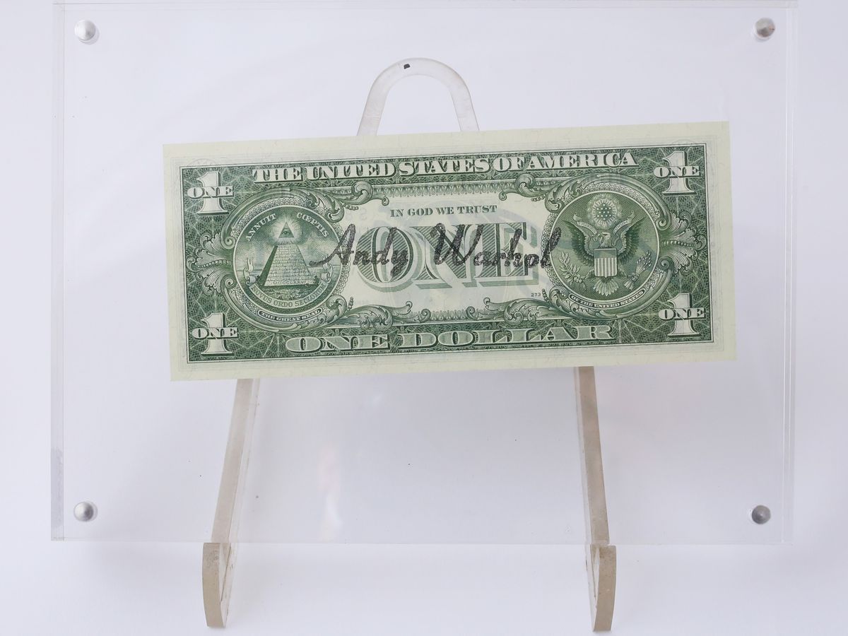 Andy Warhol - One Dollar Washington 1957