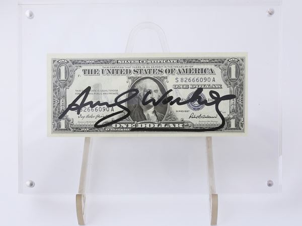 Andy Warhol - One Dollar Washington 1957