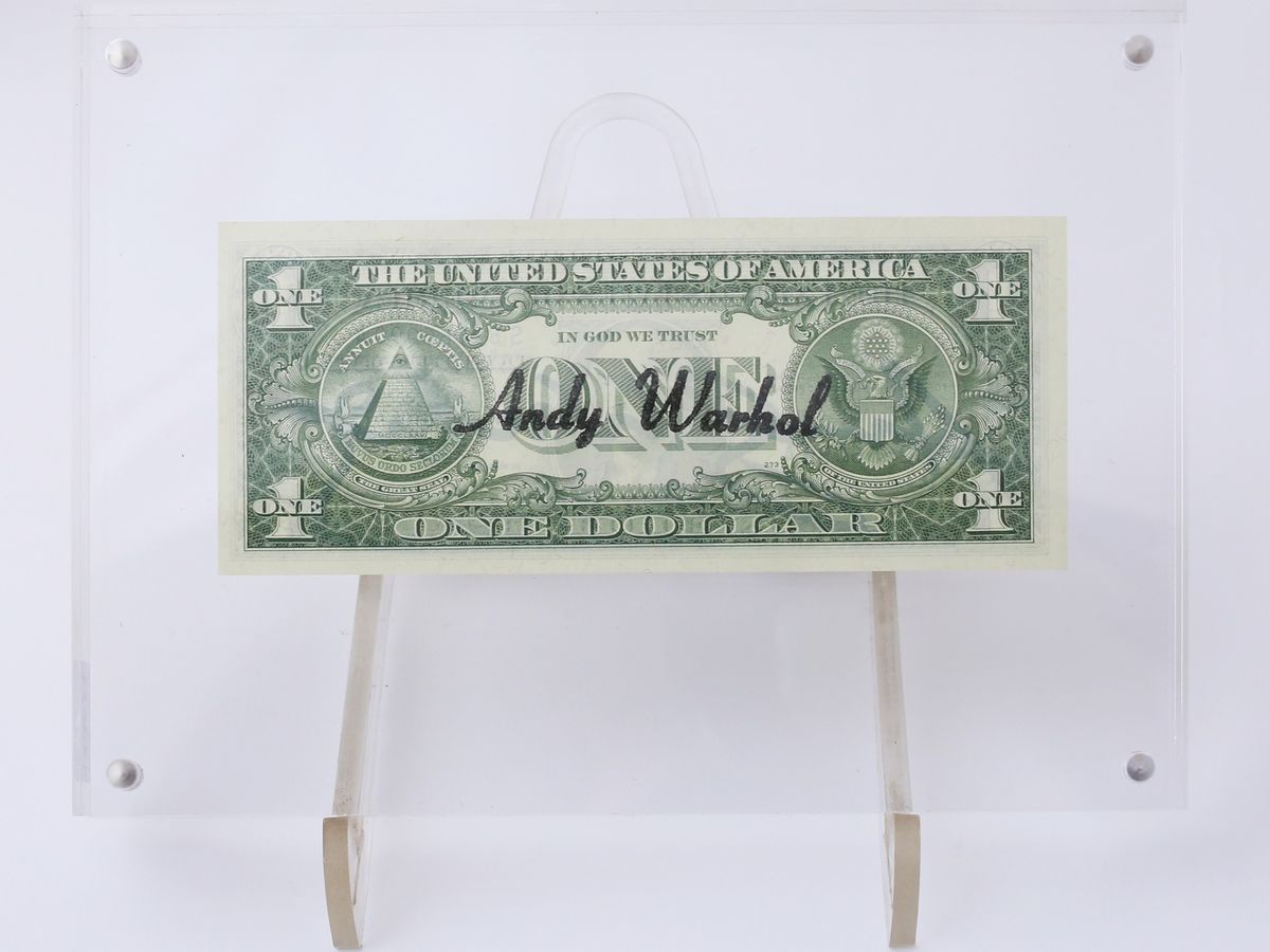 Andy Warhol - One Dollar Washington 1957