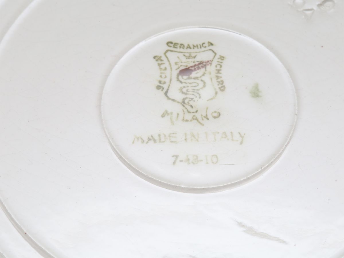 Serie di Cinque Piatti in Ceramica, Serie 'ermione'