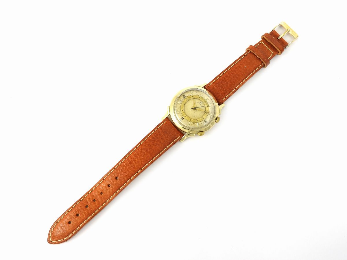 Orologio da Polso per Uomo le Coultre Wirst Alarm in Oro Giallo 585/000
